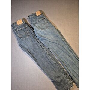 Lot Of 2 Signature by Levi Strauss & Co Mens 32x32 Regular & Relaxed Fit Jeans